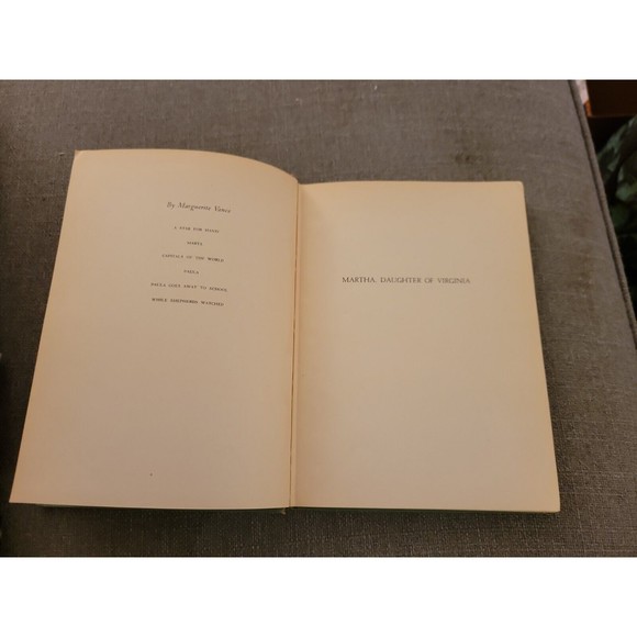 MARTHA, DAUGHTER of VIRGINIA; THE STORY of MARTHA WASHINGTON-by MARGUERITE VANCE - Picture 7 of 10
